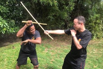 Bajan Stick-Licking Martial Arts Workshop in Barbados